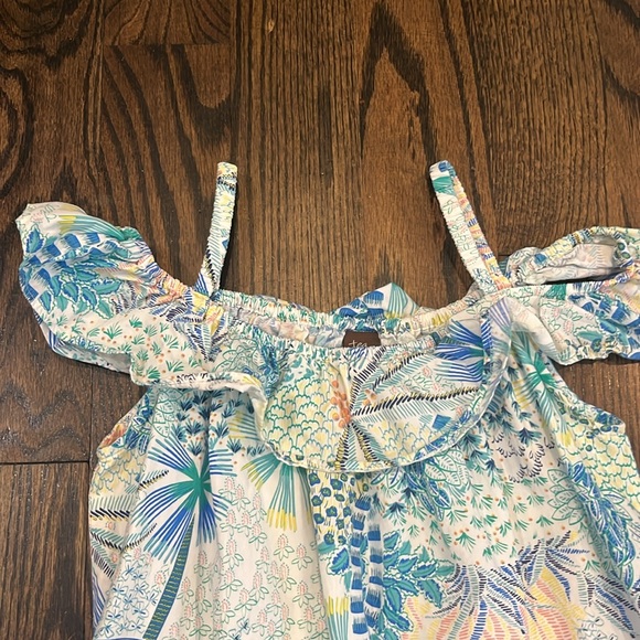 Tea print sundress size 8 - Picture 2 of 5